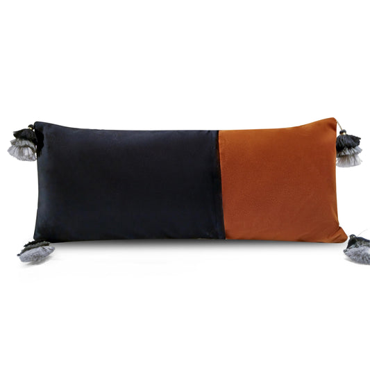 Quilted Velvet Lumbar Pillow Cover - Headwraps