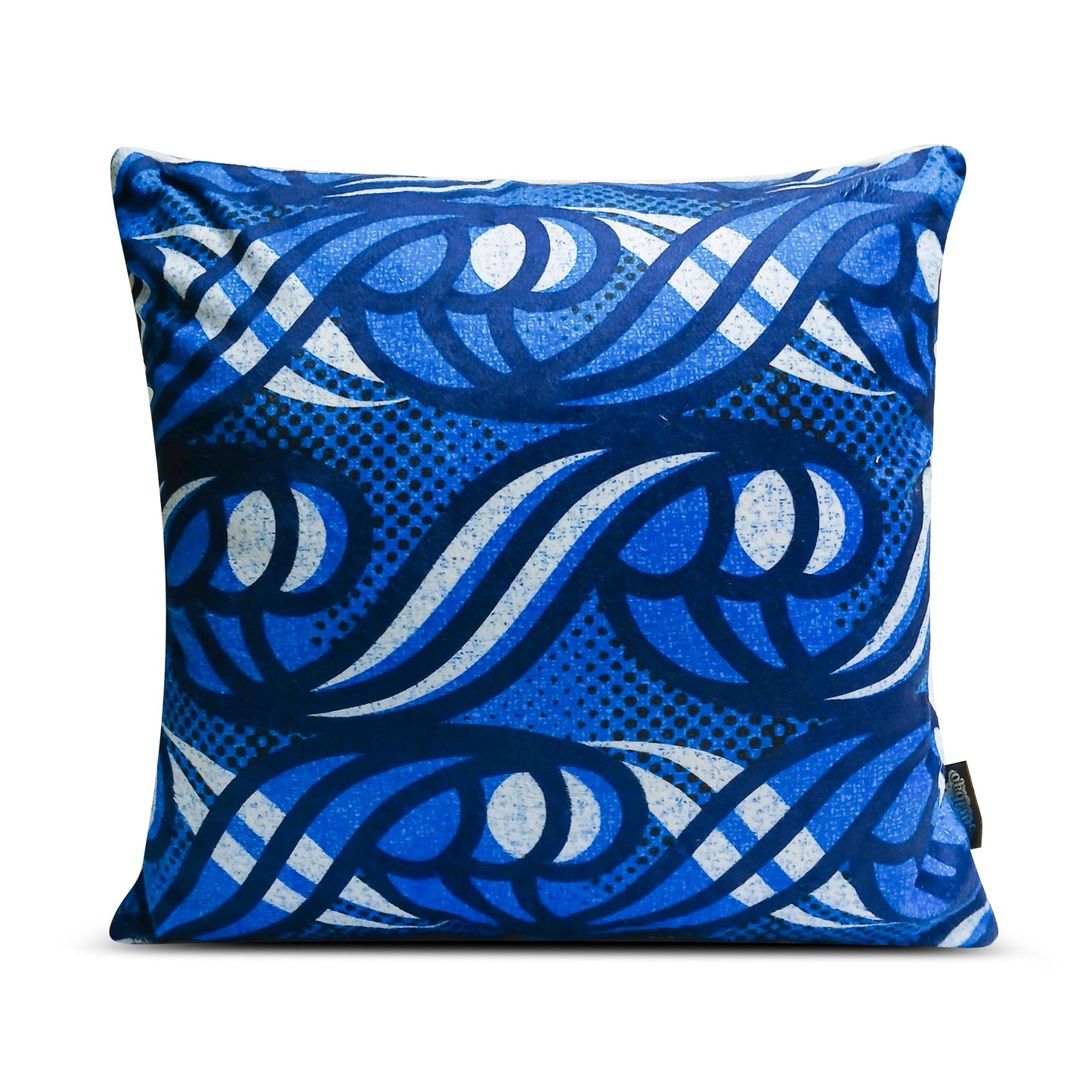 Ankara African Print Plush Throw Pillow Cover