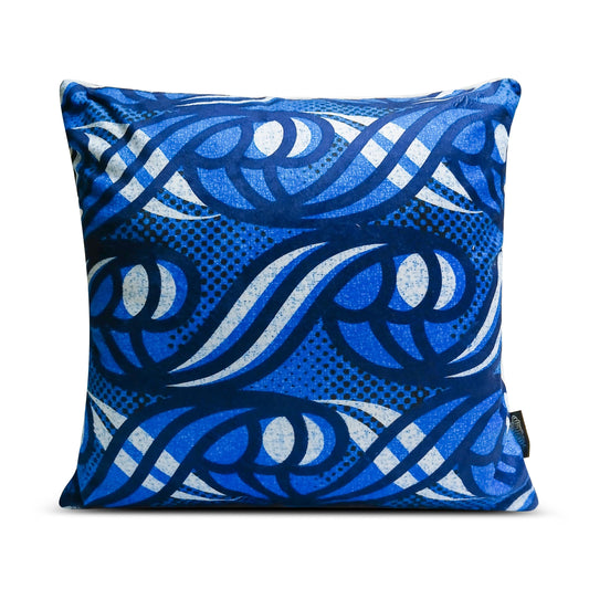 Ankara African Print Plush Throw Pillow Cover